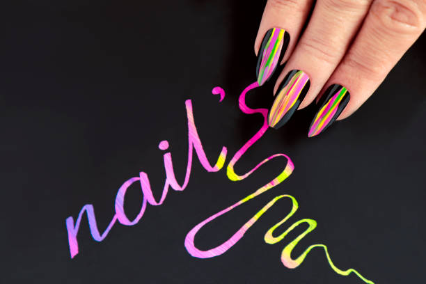 Neon Nail Art