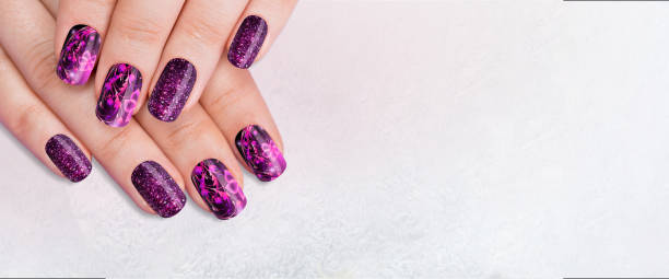 Nail Art Ideas Using Metallic Colors