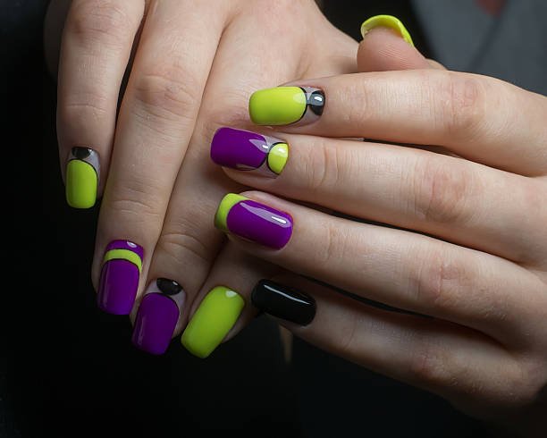 Neon Nail Art